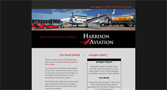 Desktop Screenshot of harrisonaviation.com